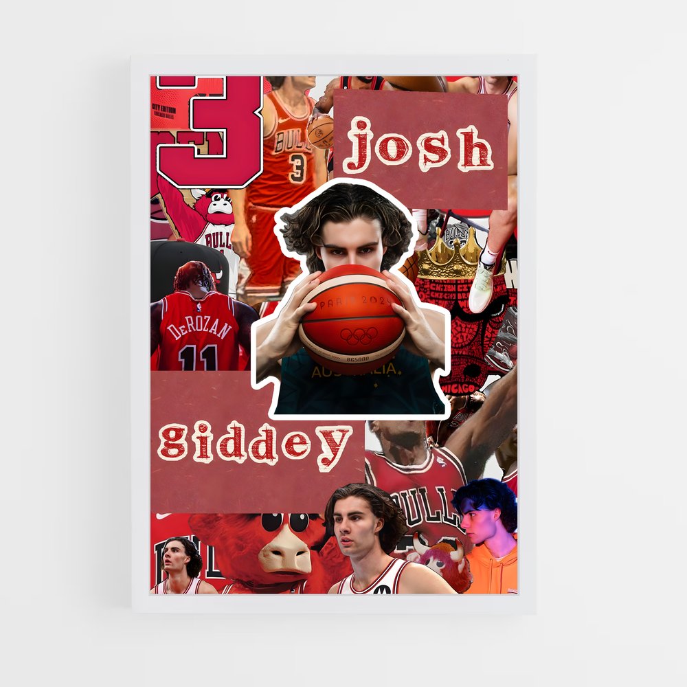Poster Dunking Stars – affiche Basketball (vue 3)